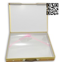 TWLP011  Self-made towel box  order fashion towel box  two bath towel package  self-order towel box  towel box manufacturer back view